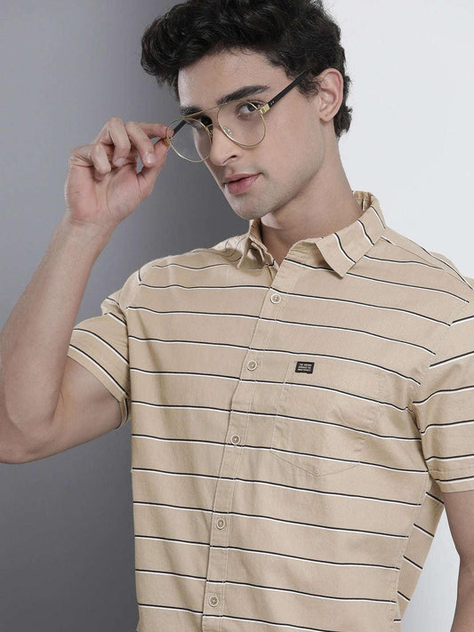 Men's Casual Striped Shirt