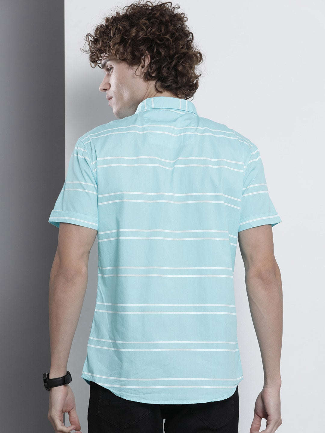 Men's Striped Casual Shirt