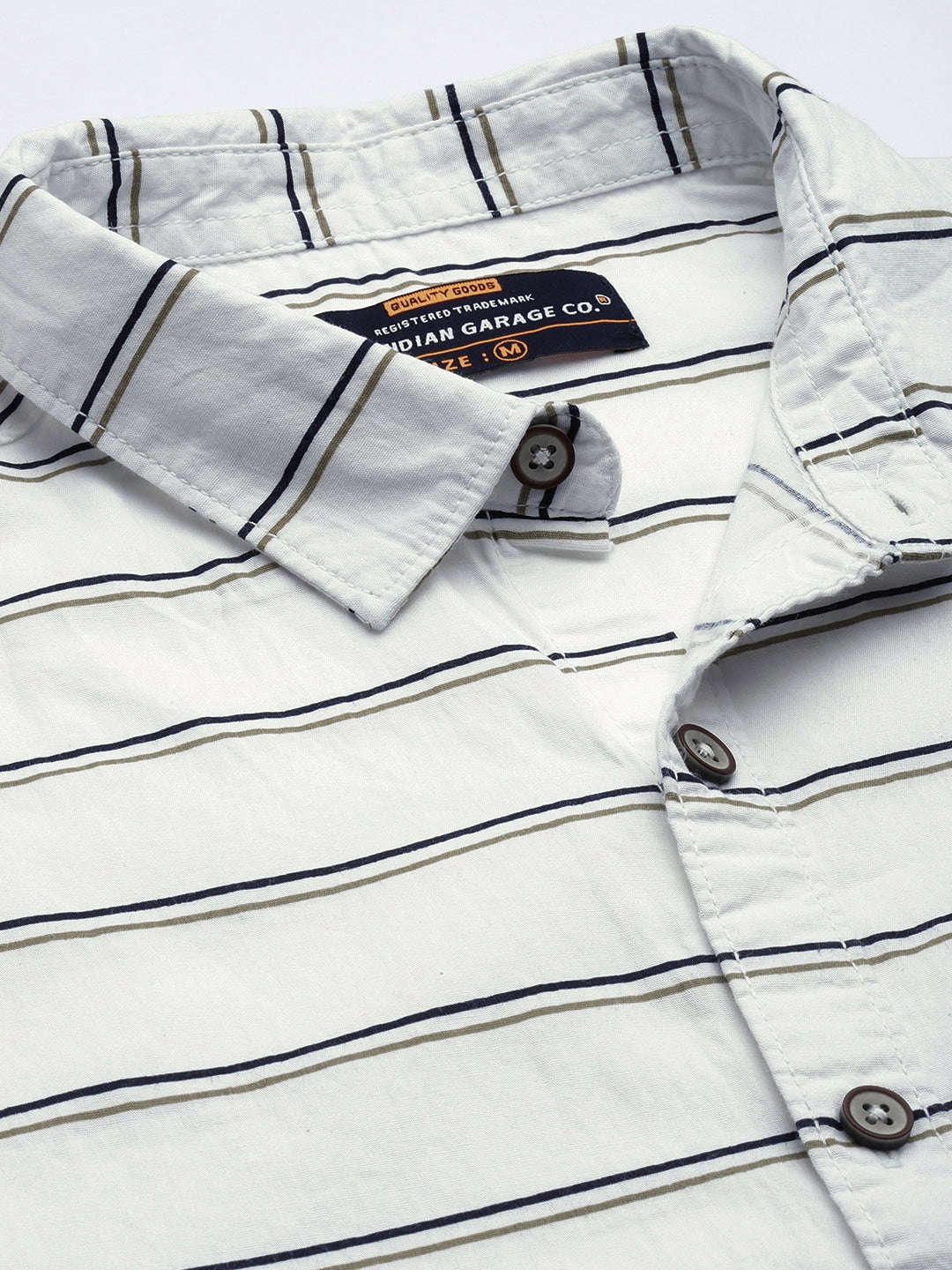 Men's Striped Casual Shirt