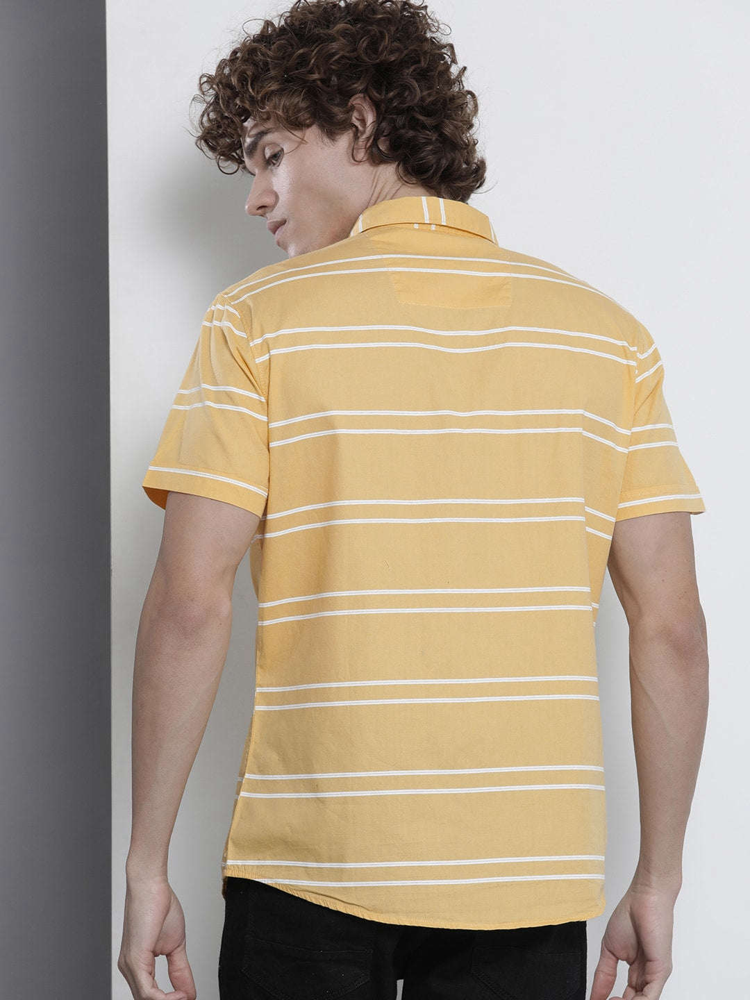 Men's Striped Casual Shirt