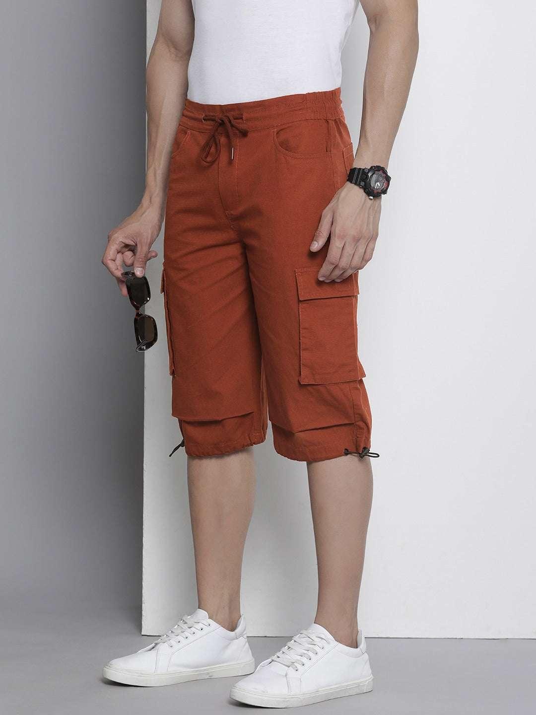 Men's Cargo Parachute Bermuda Shorts