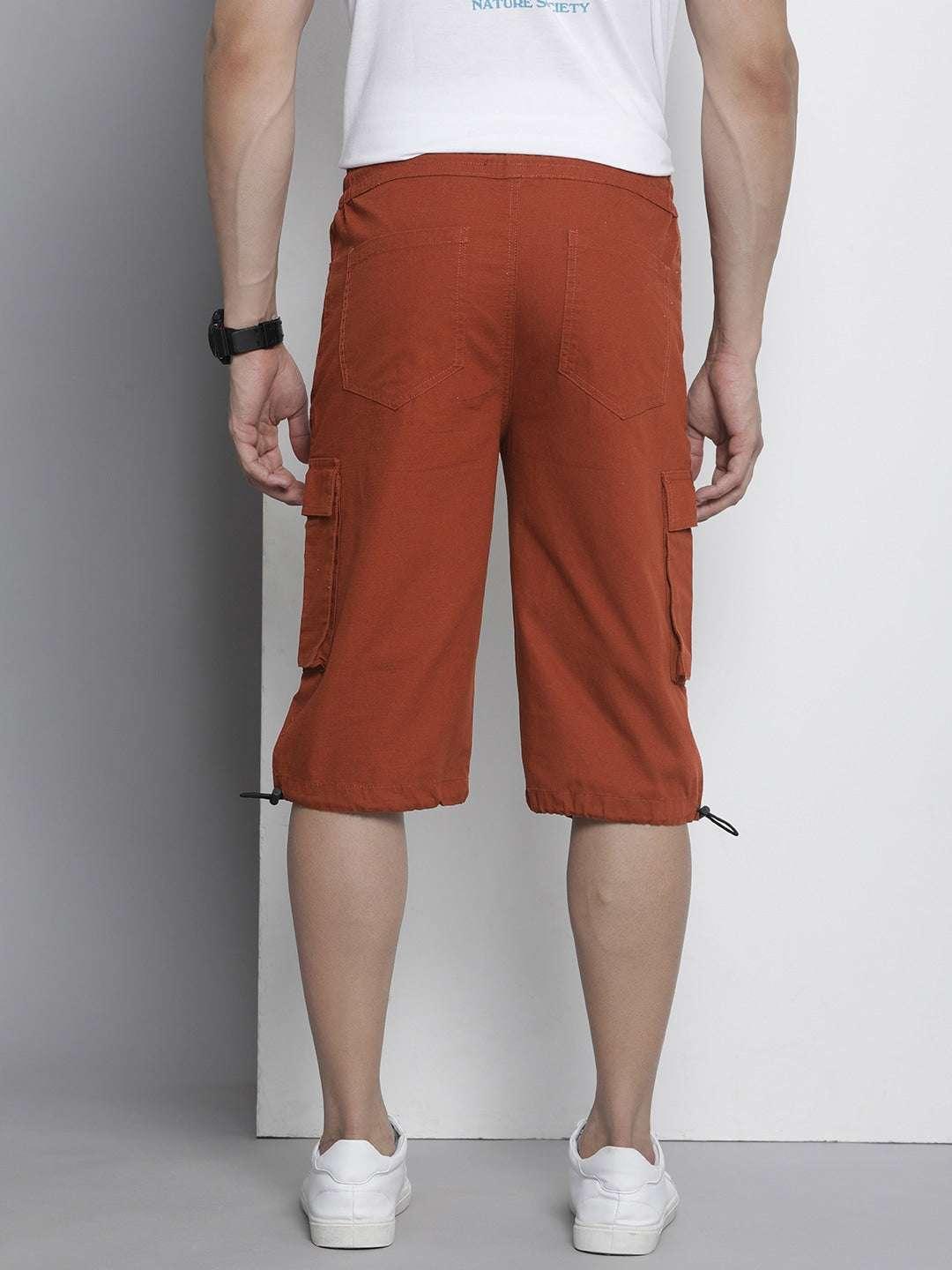 Men's Cargo Parachute Bermuda Shorts