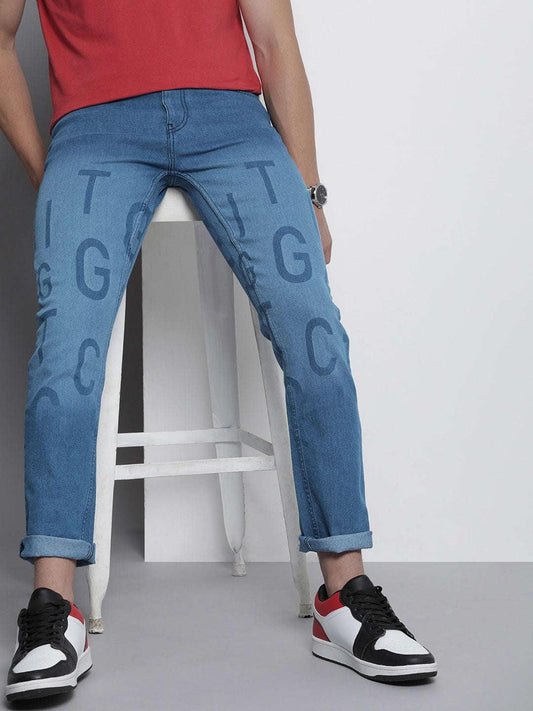 Men's Distress Slim Fit Jeans