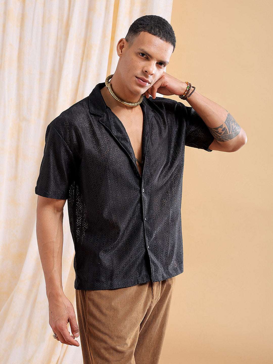 Men's Solid Shirt