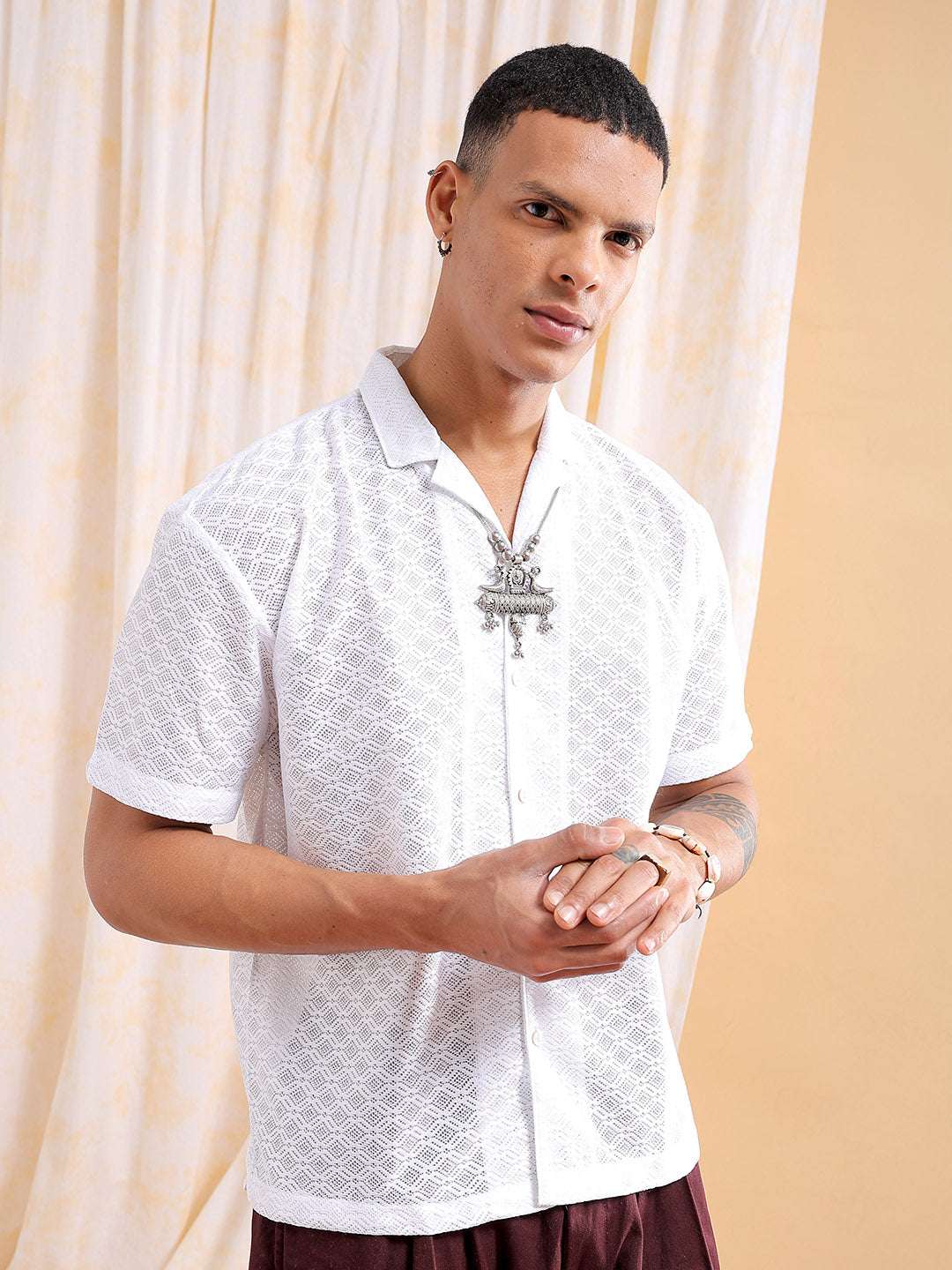 Men's Solid Shirt