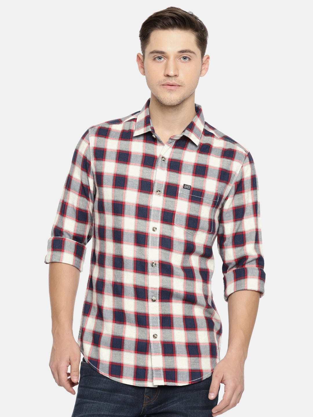 Men's Checked Casual Shirt