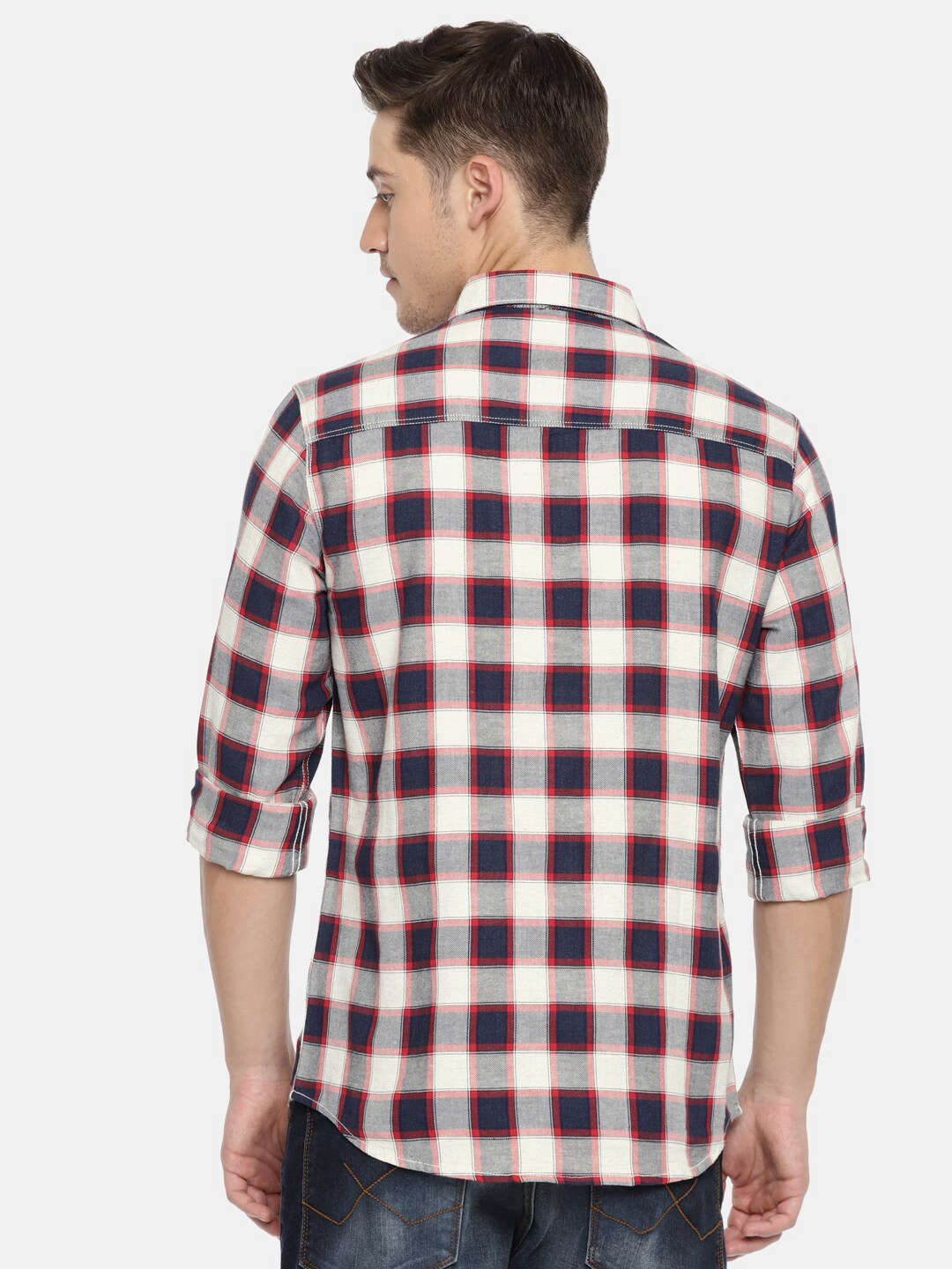 Men's Checked Casual Shirt