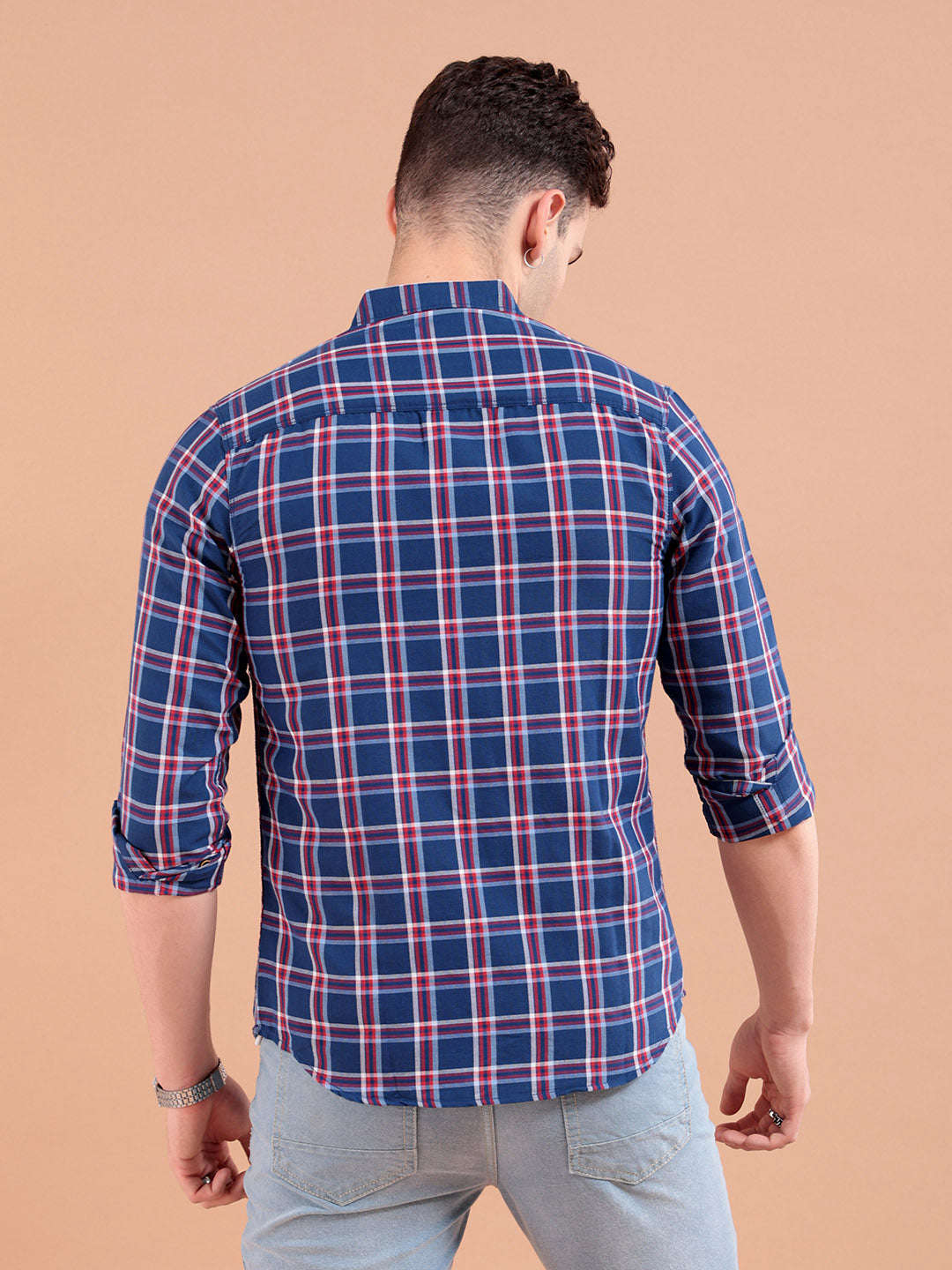 Men's Checked Casual Shirt