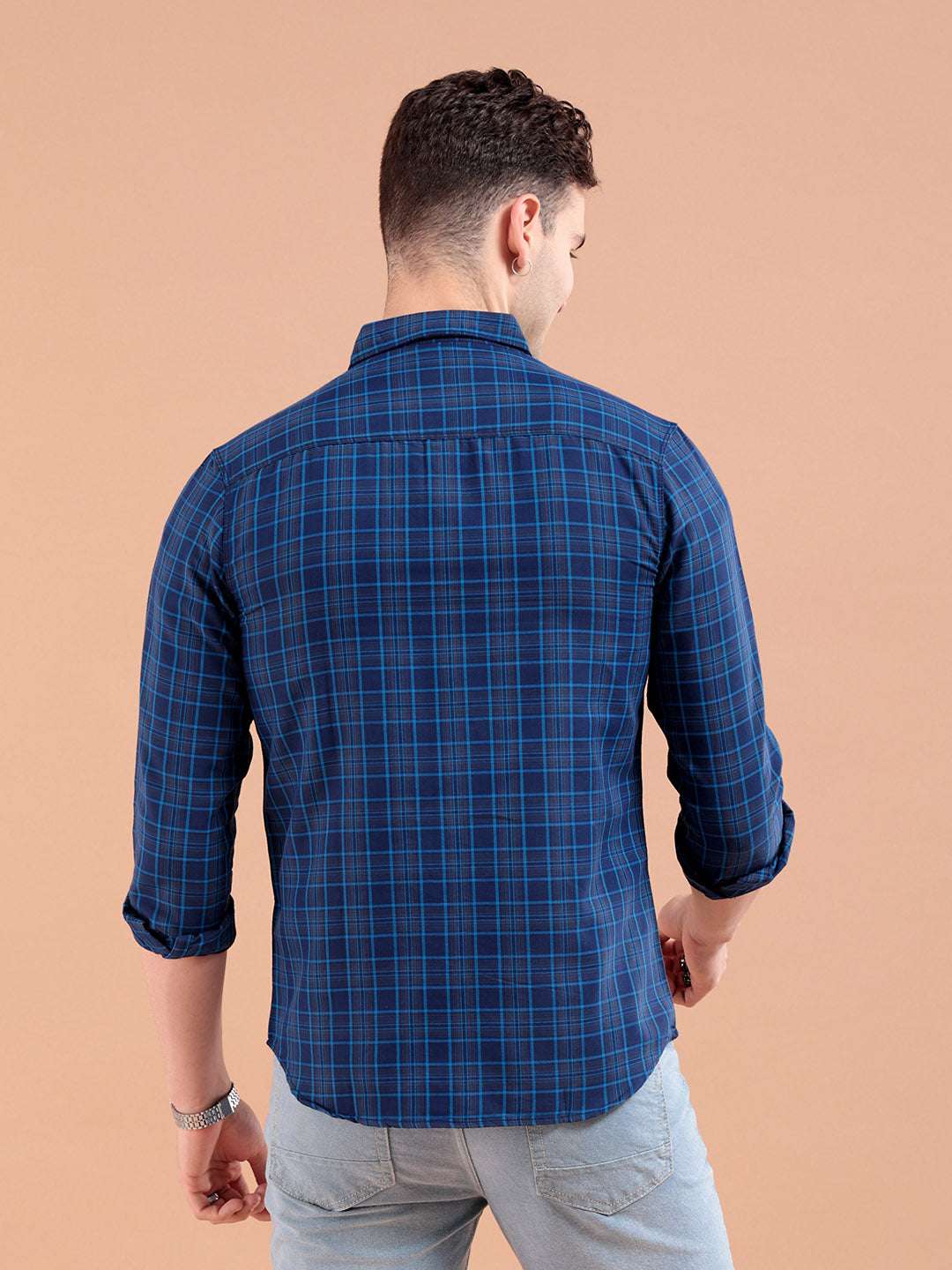 Men's Checked Casual Shirt