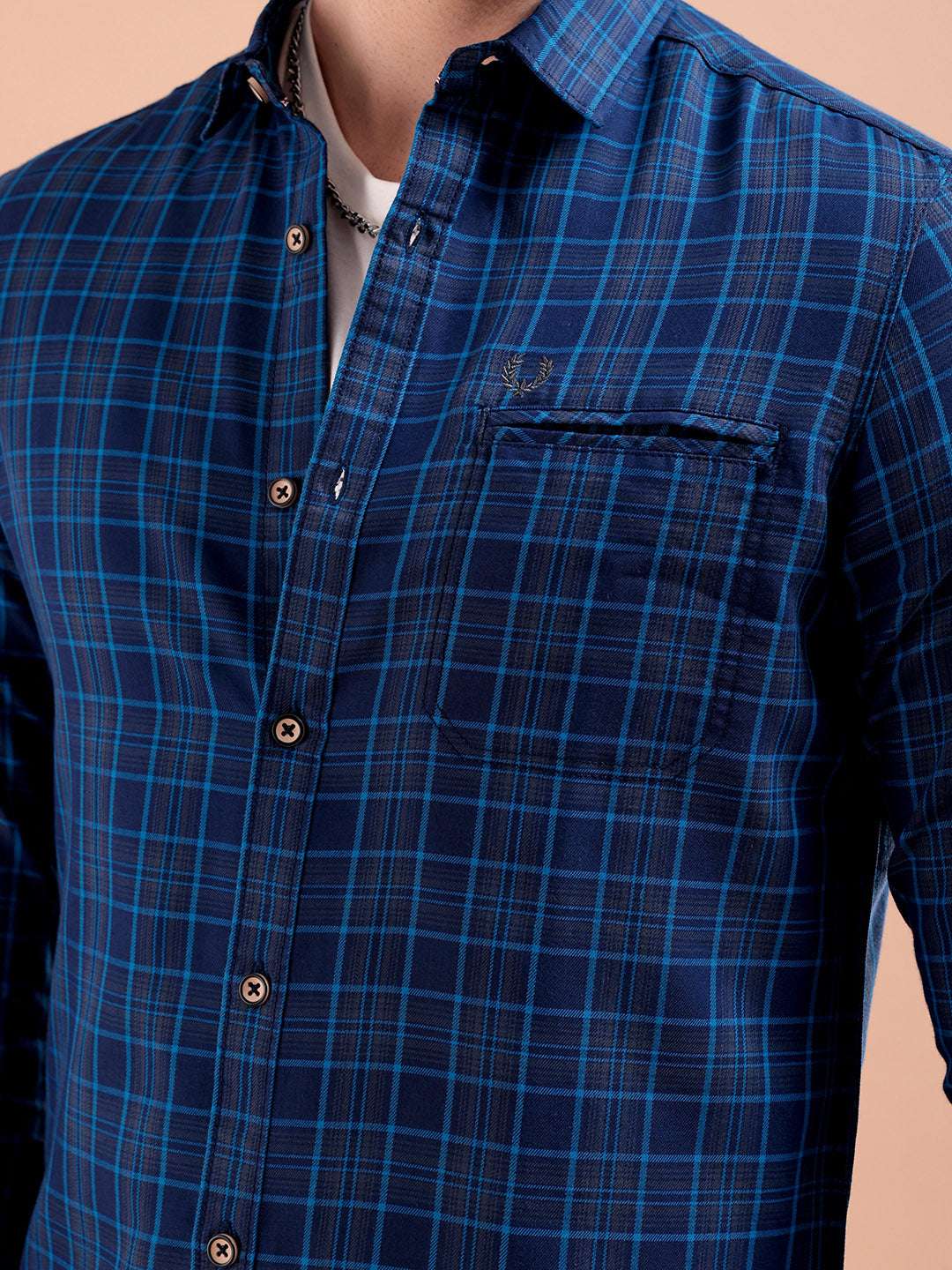 Men's Checked Casual Shirt