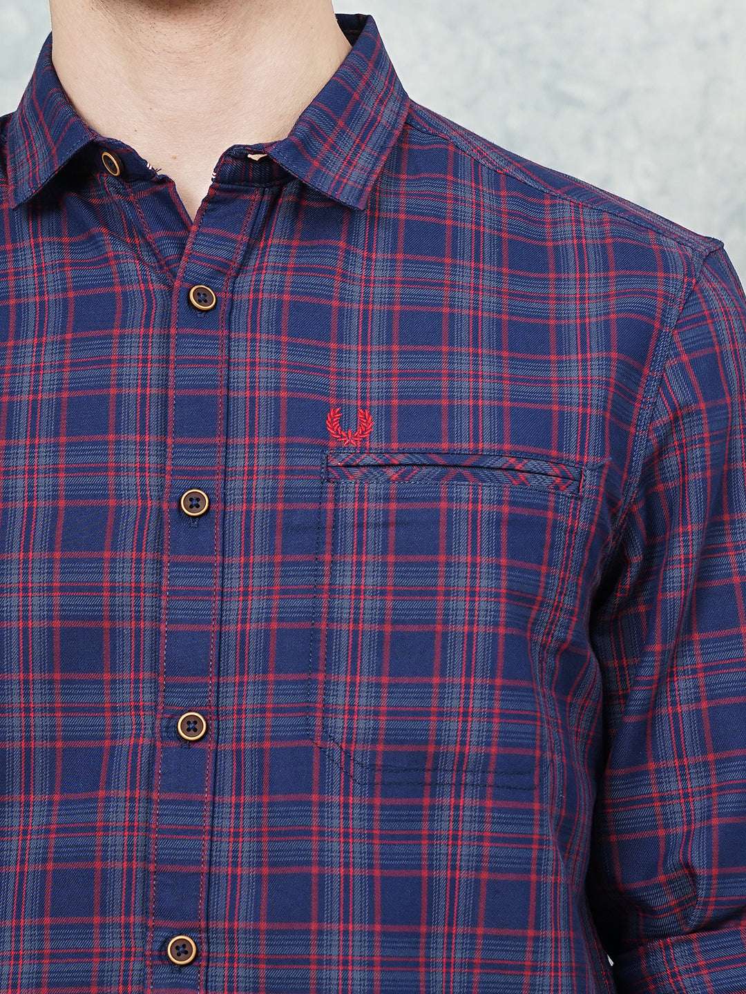 Men's Checked Casual Shirt