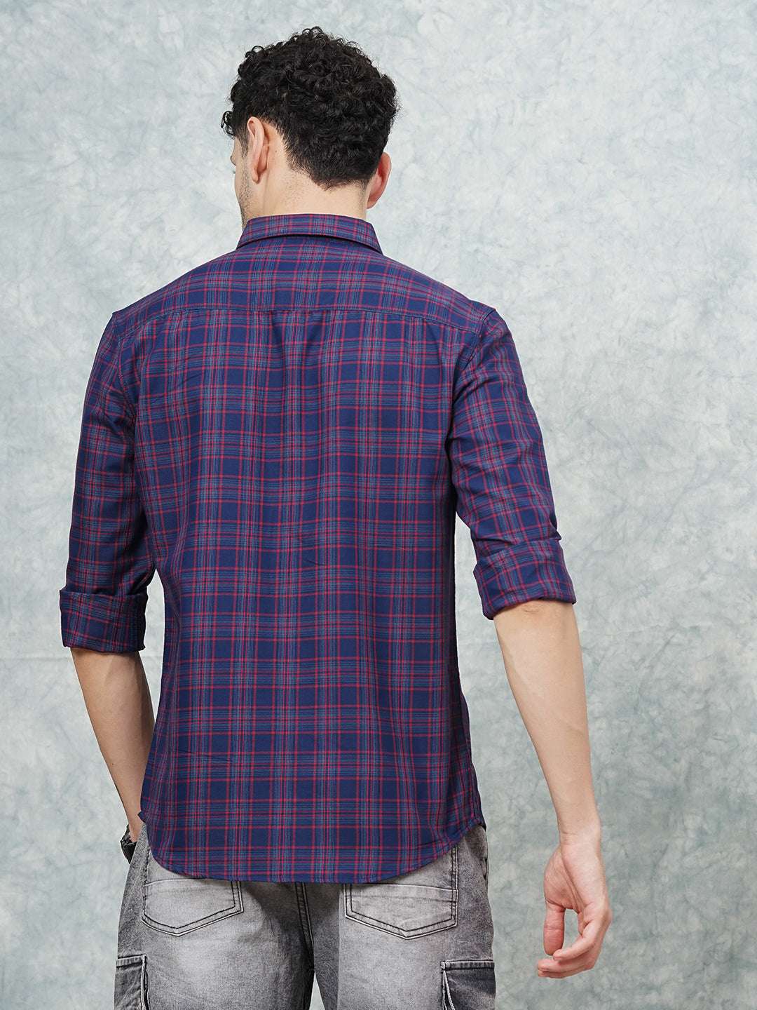 Men's Checked Casual Shirt