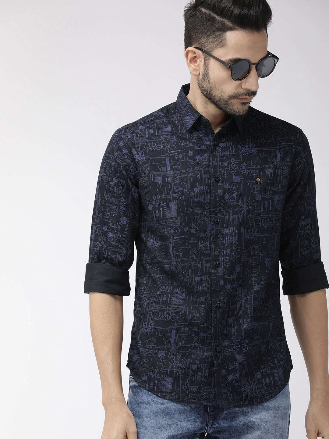 Men's Printed Casual Shirt