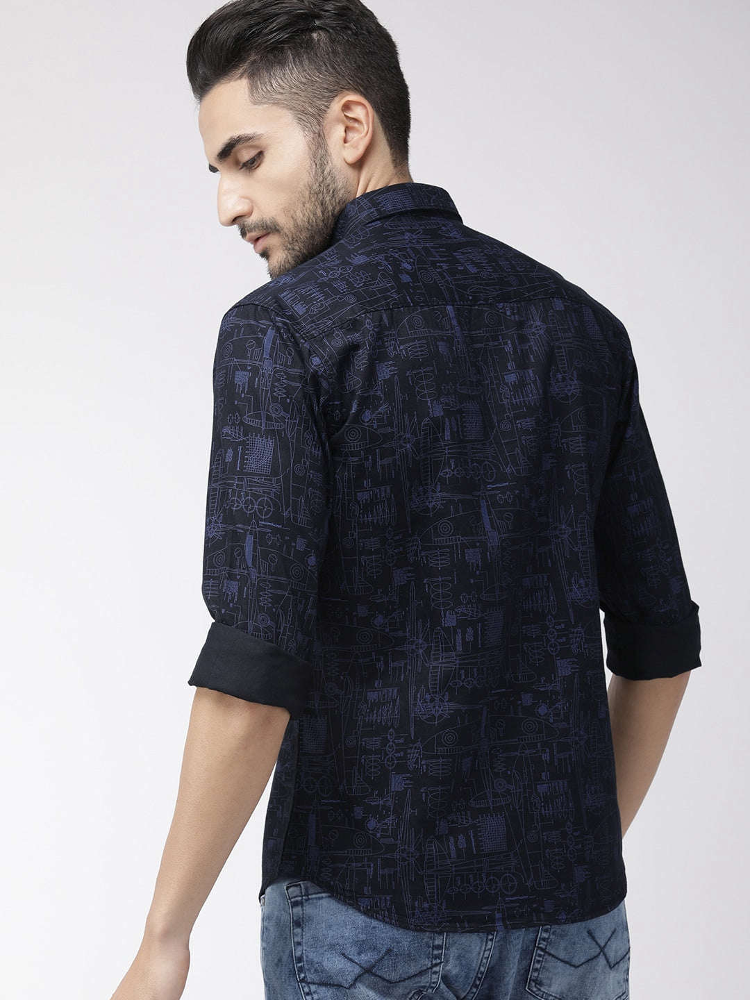 Men's Printed Casual Shirt