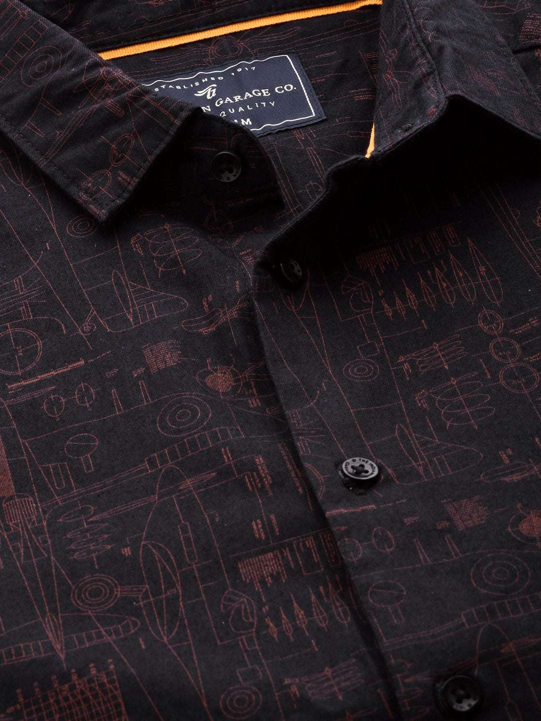 Men's Printed Casual Shirt