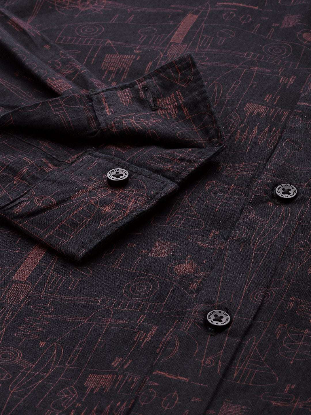 Men's Printed Casual Shirt