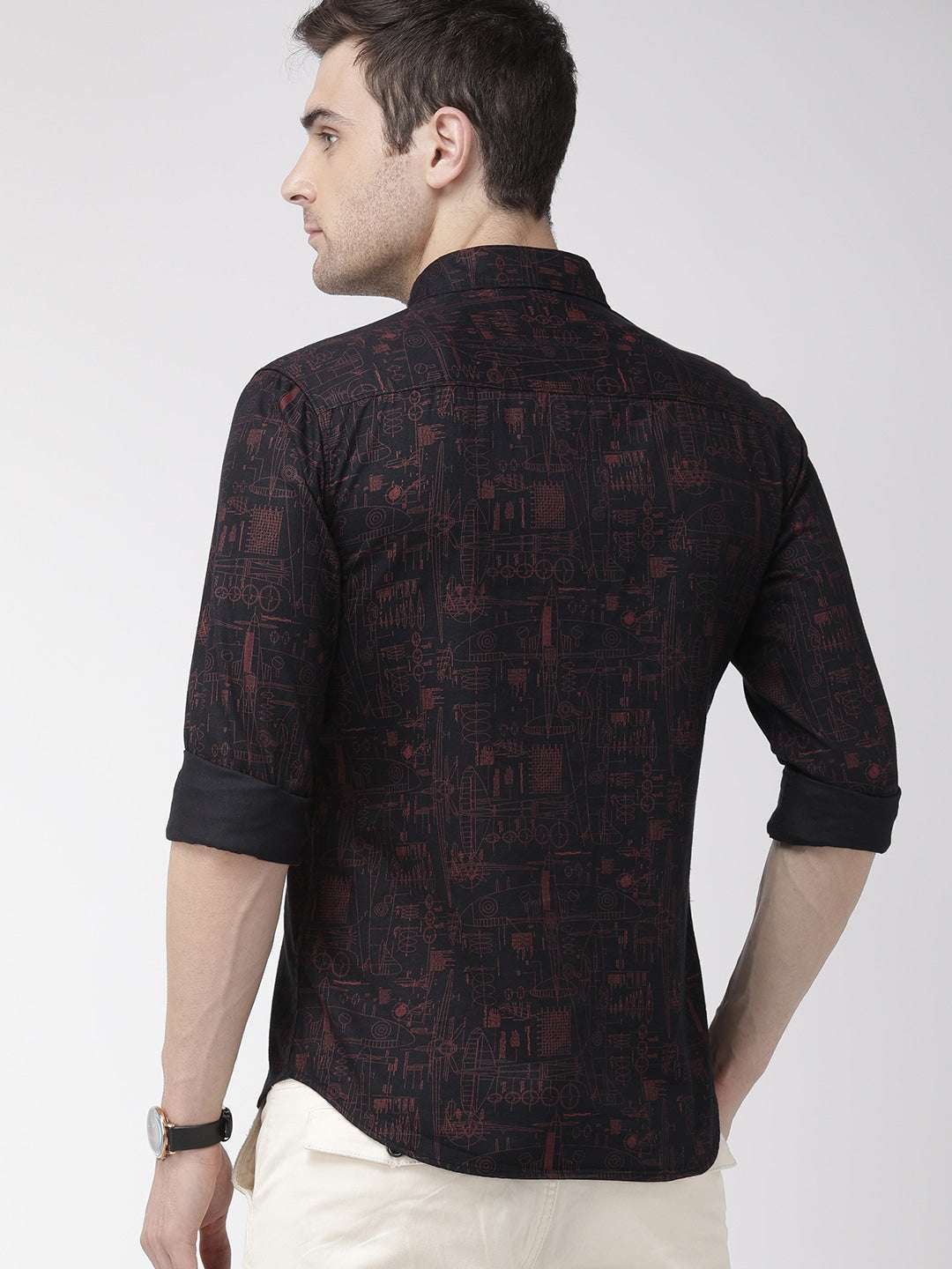 Men's Printed Casual Shirt