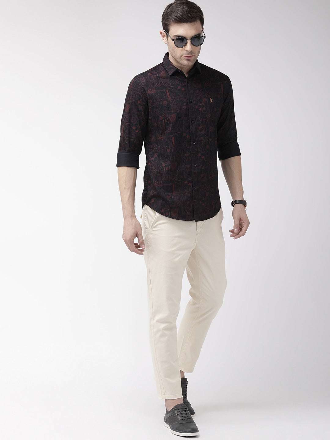 Men's Printed Casual Shirt