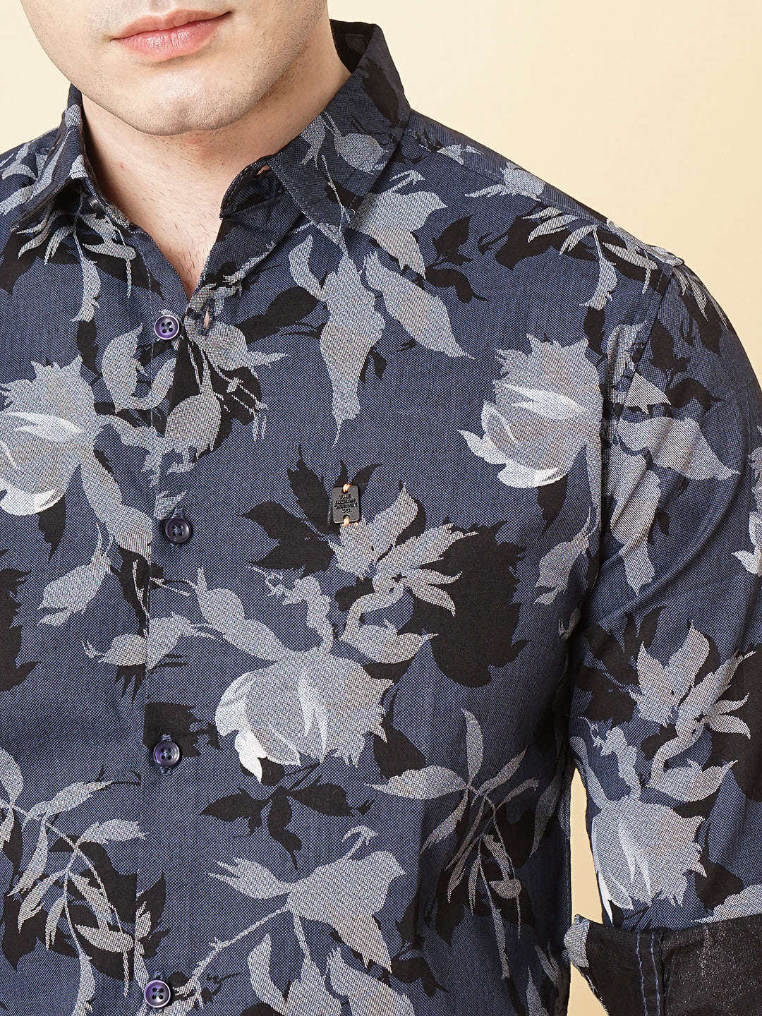 Men's Floral Casual Shirt