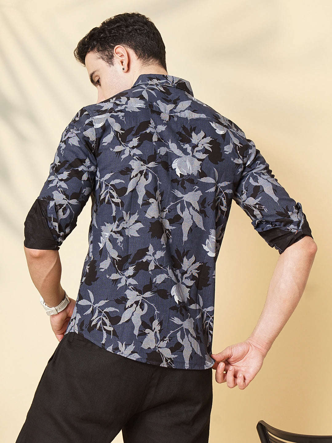 Men's Floral Casual Shirt