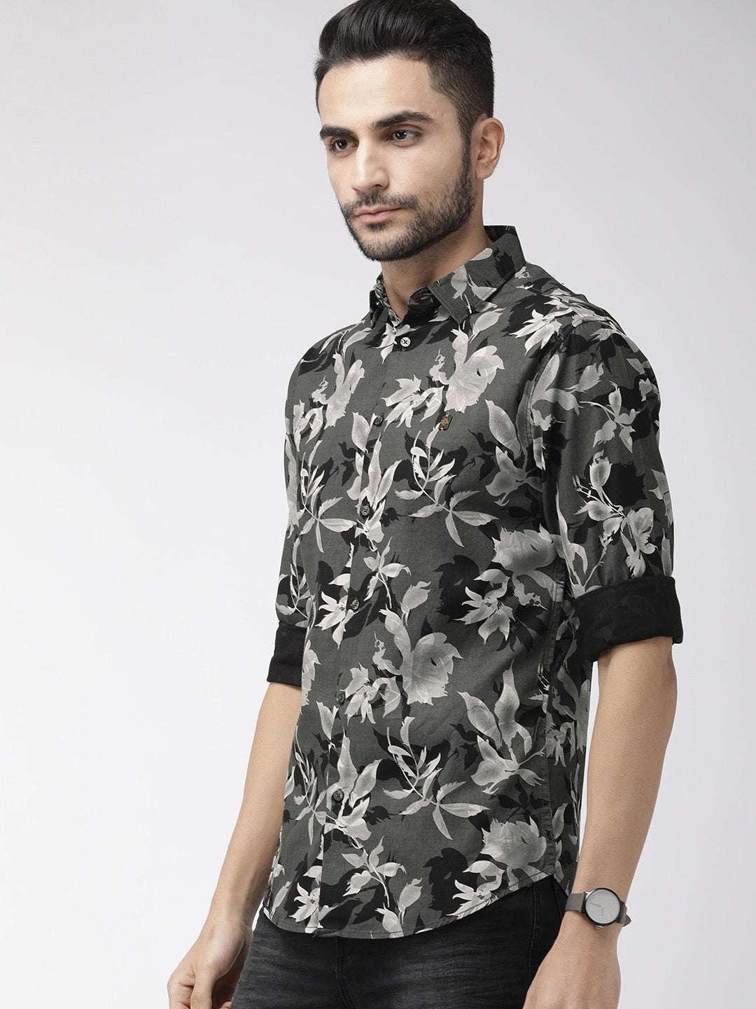 Men's Floral Casual Shirt