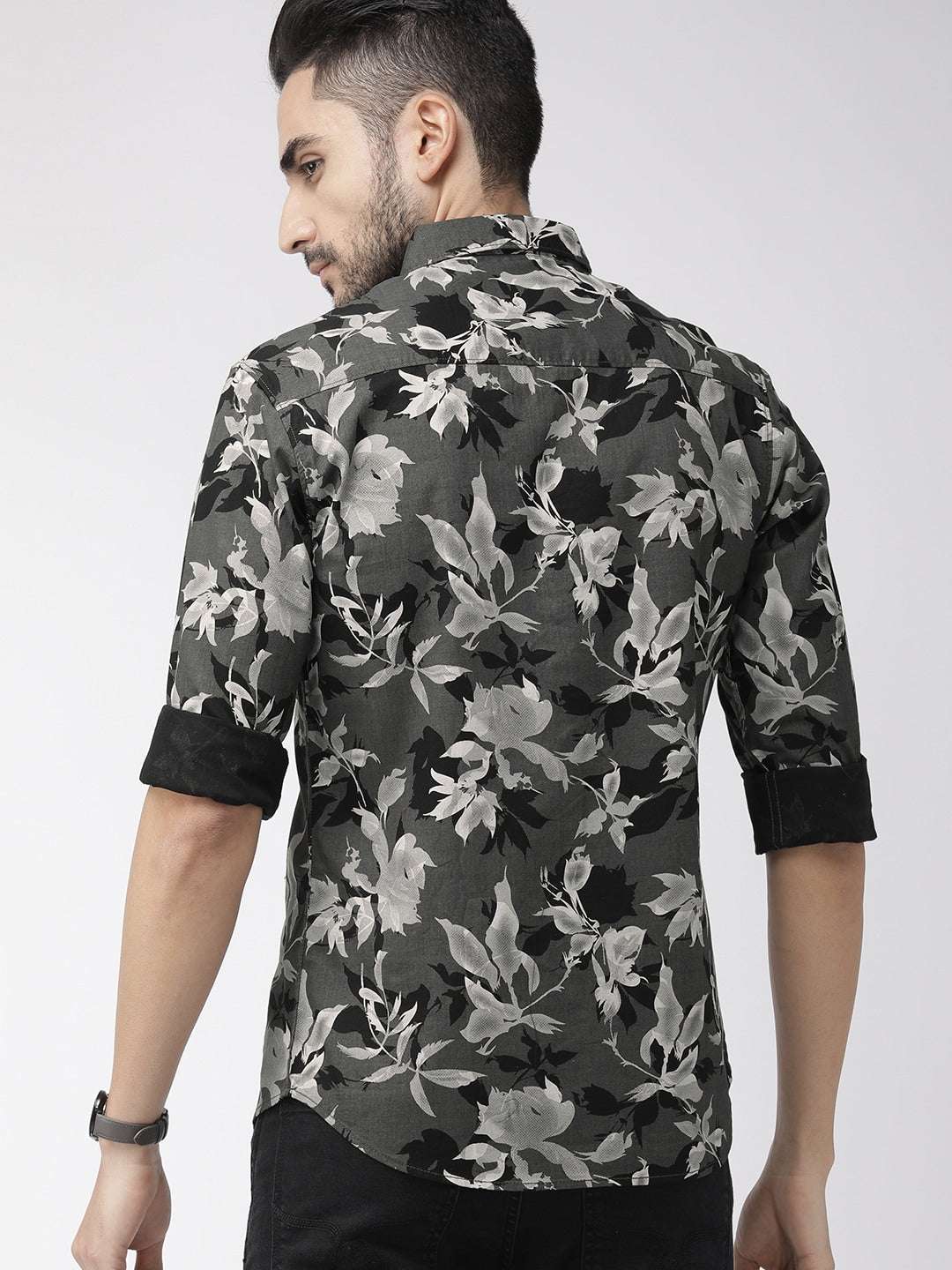 Men's Floral Casual Shirt