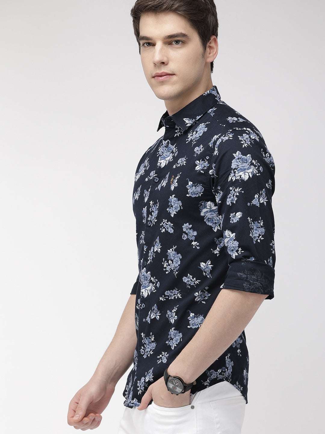 Men's Floral Casual Shirt