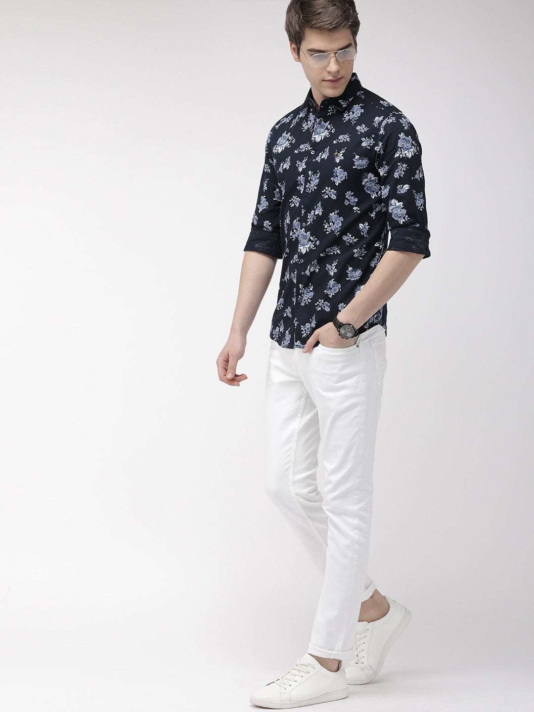 Men's Floral Casual Shirt