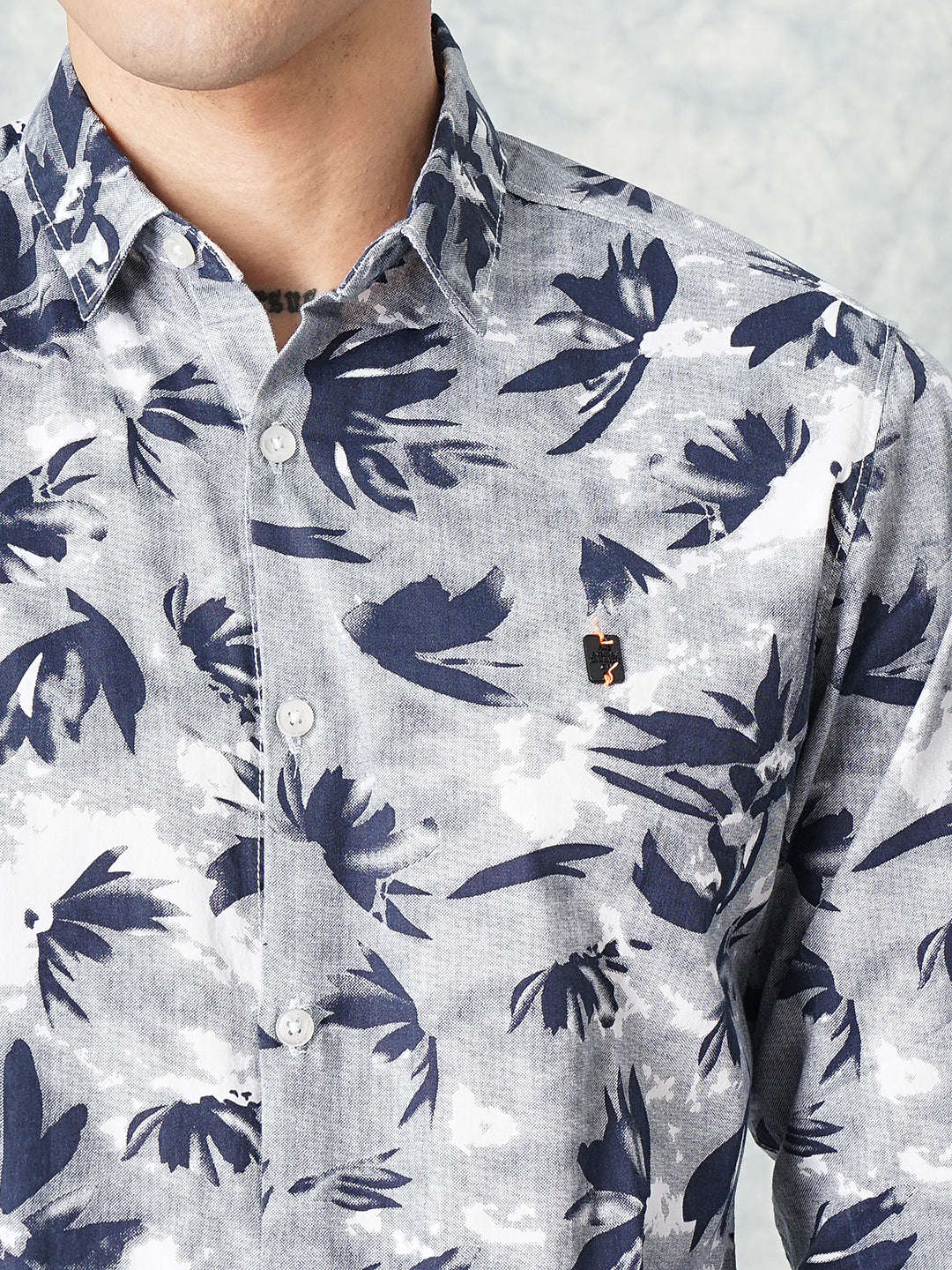 Men's Floral Casual Shirt