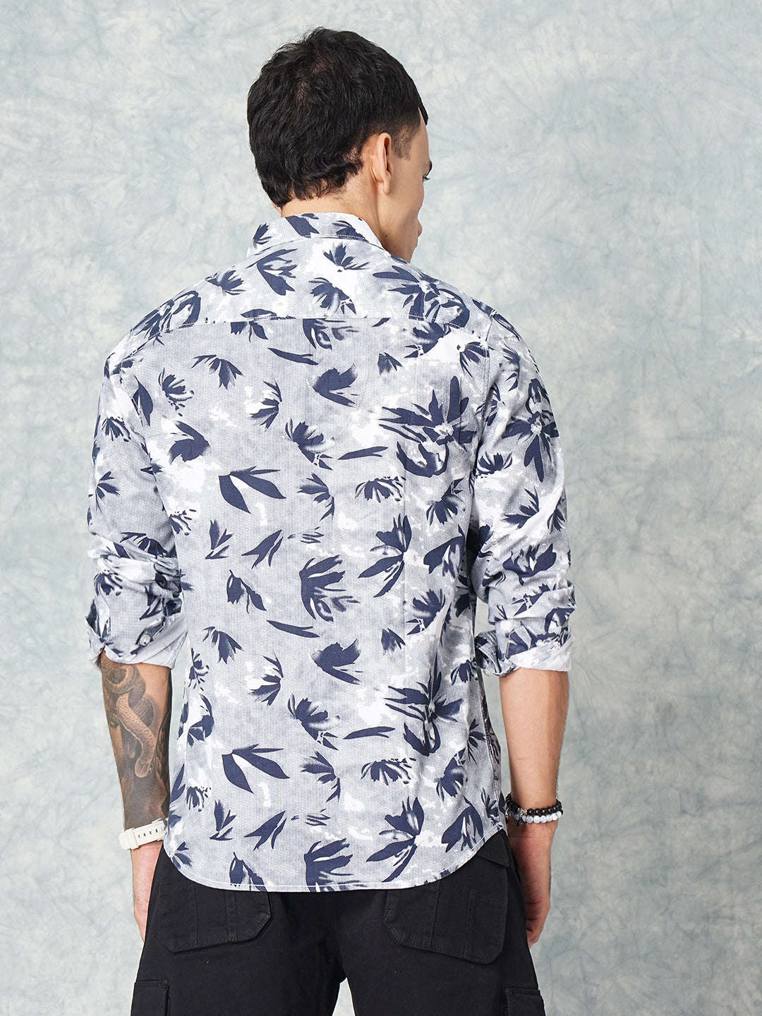 Men's Floral Casual Shirt