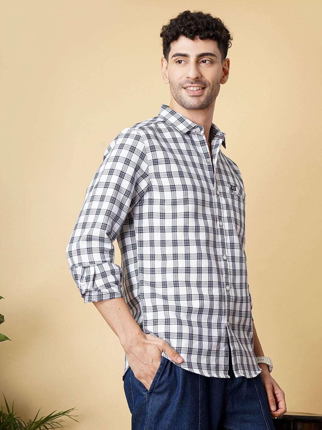 Men's Casual Checked Shirt