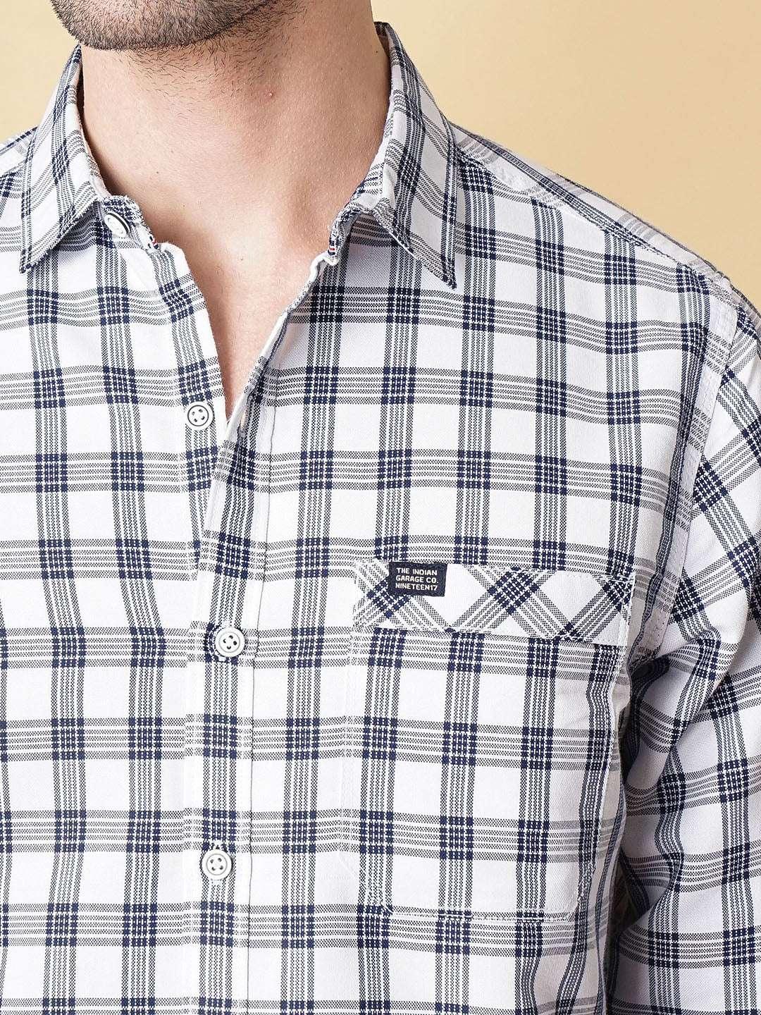 Men's Casual Checked Shirt