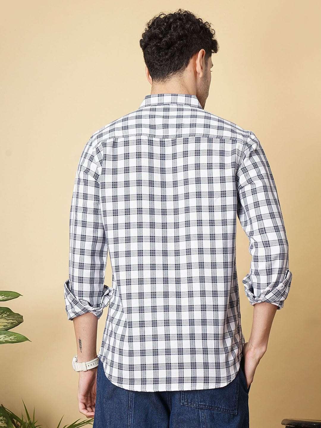 Men's Casual Checked Shirt