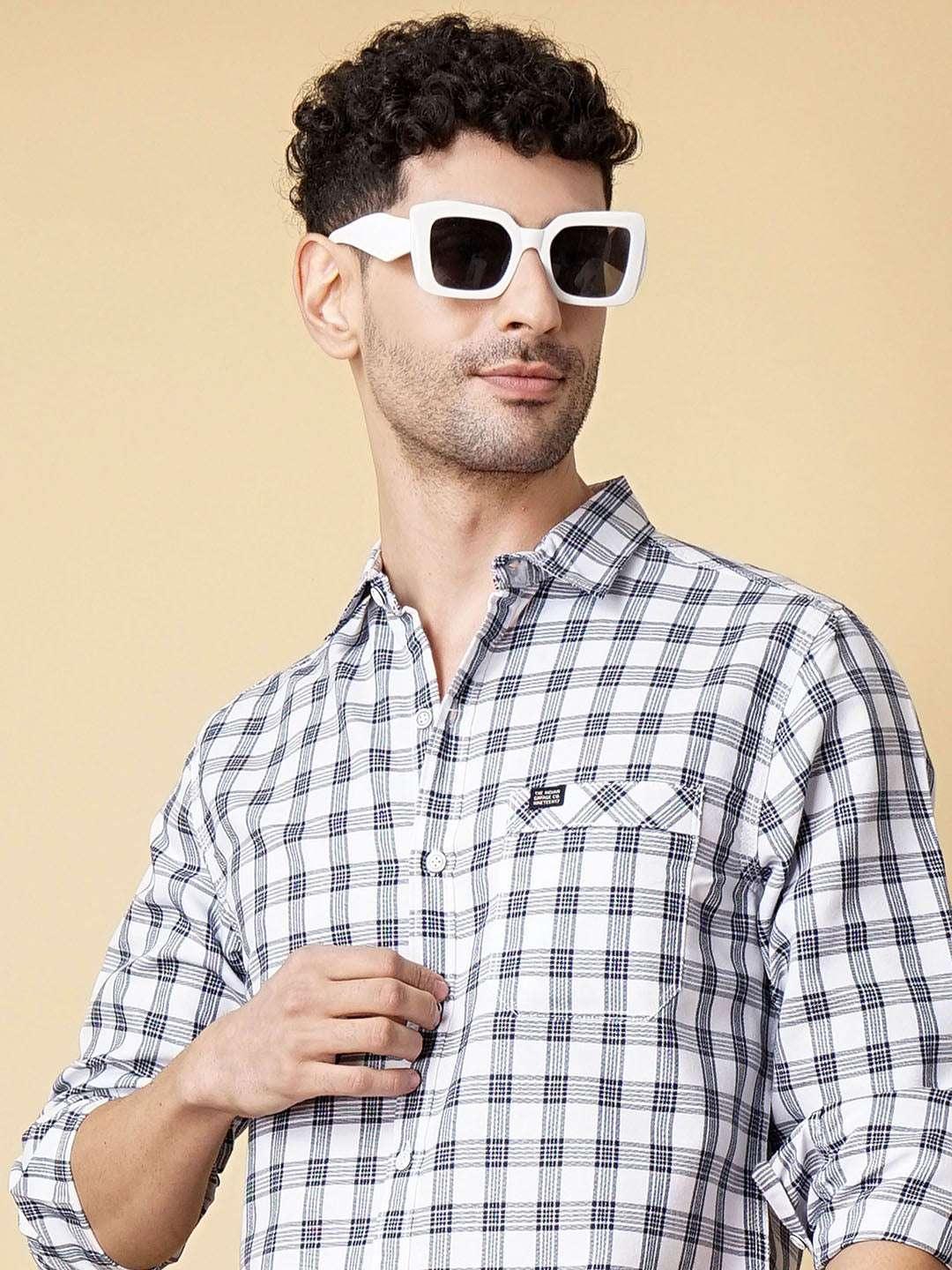 Men's Casual Checked Shirt