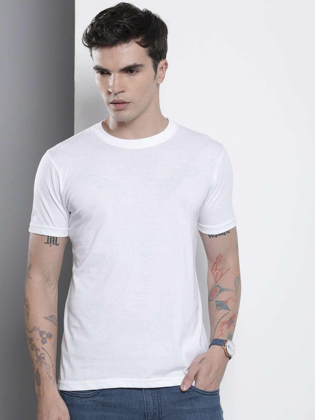 Men's Back Printed T-Shirt