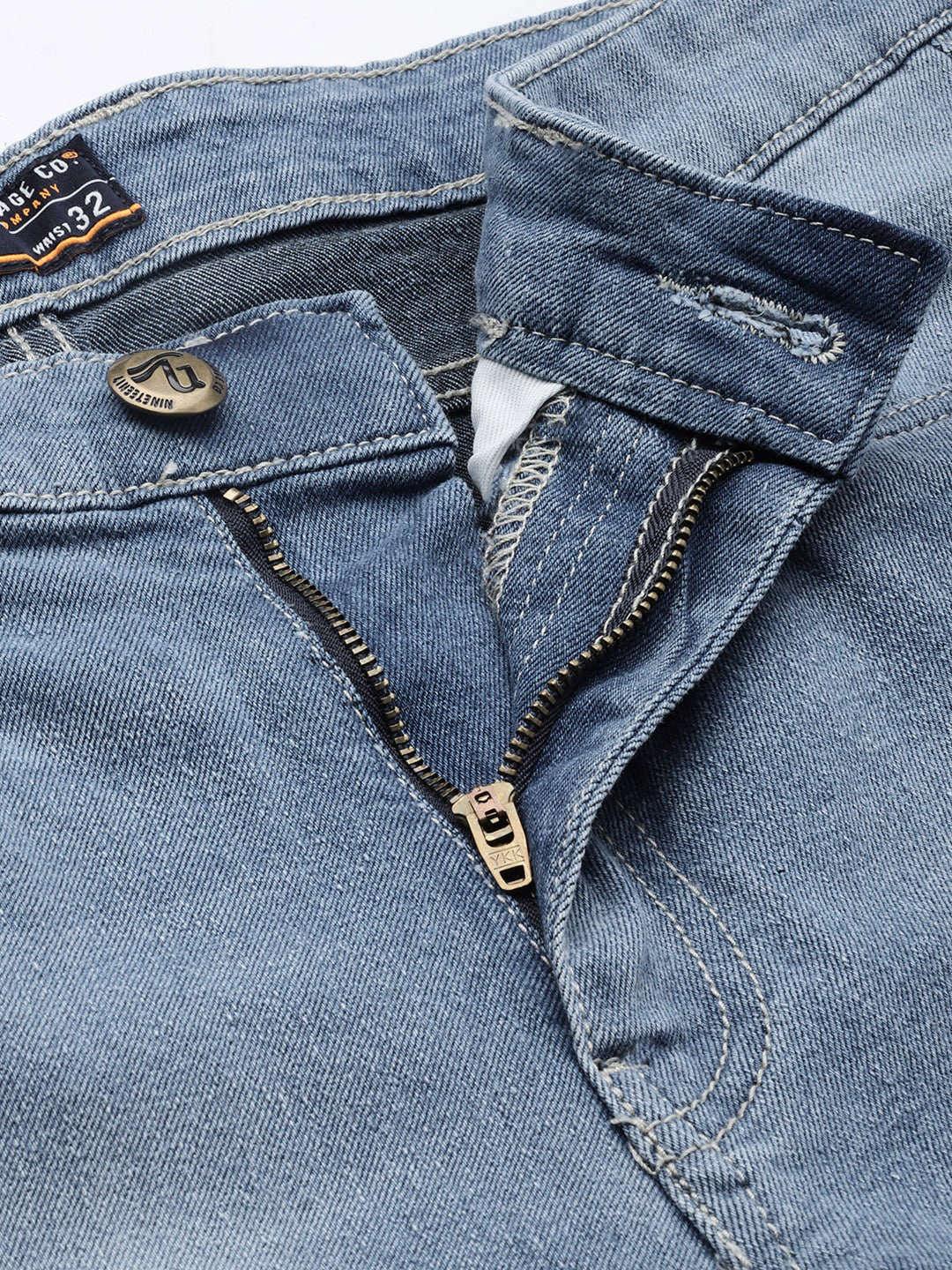 Men's Solid Denim