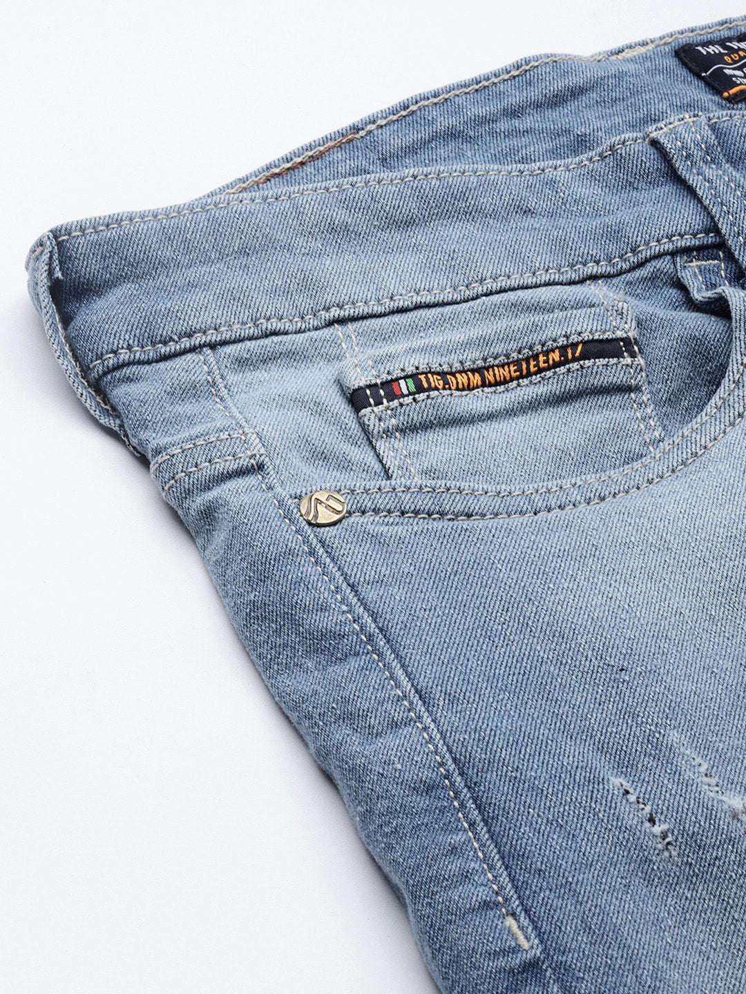 Men's Solid Denim