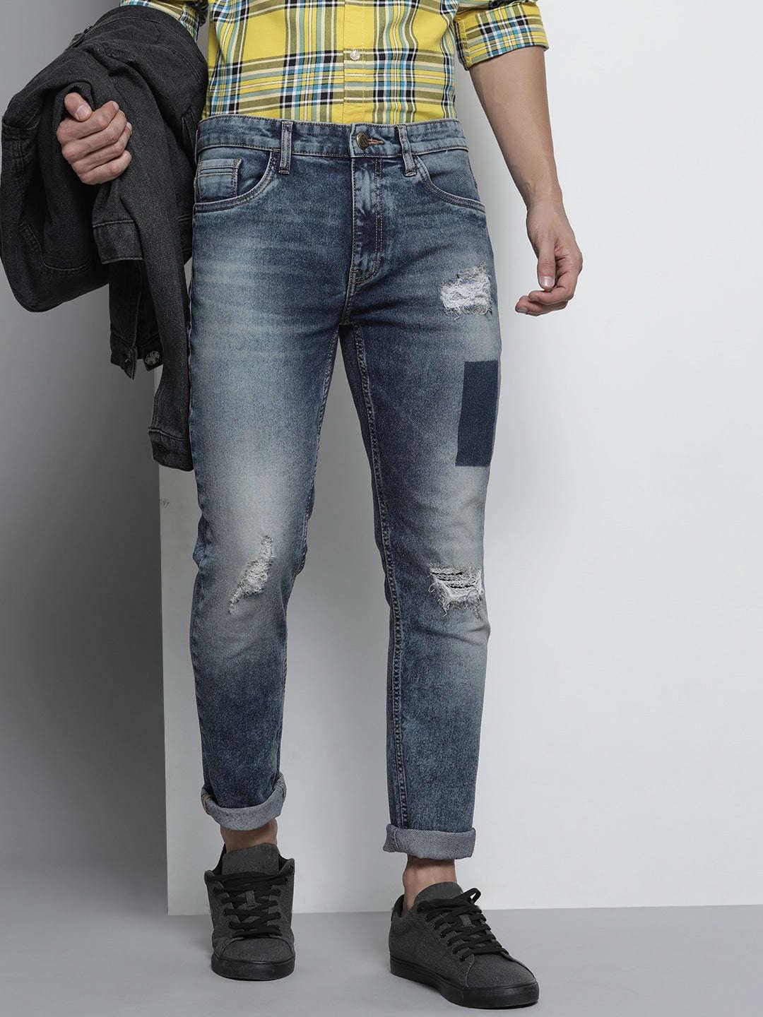 Men's Solid Denim