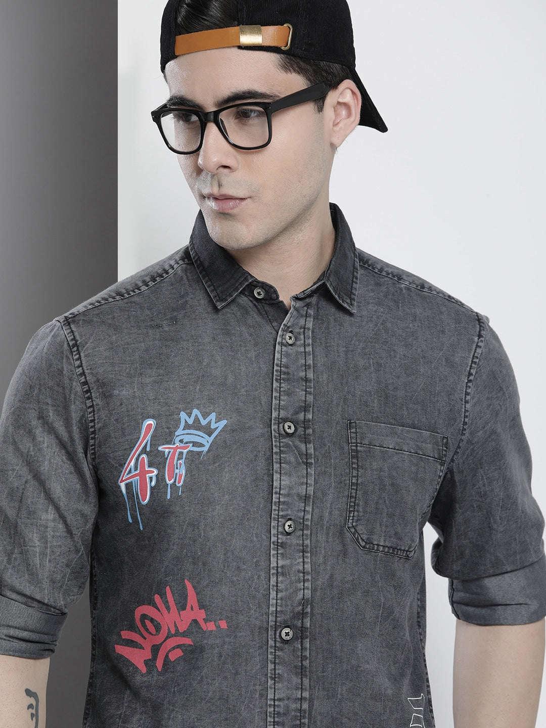 Men's Denim Shirt