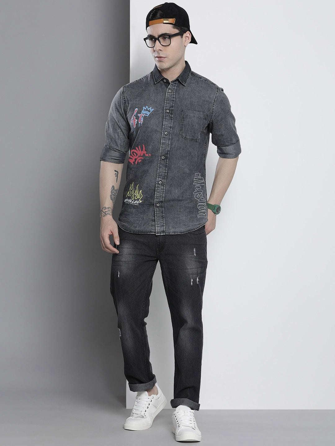 Men's Denim Shirt