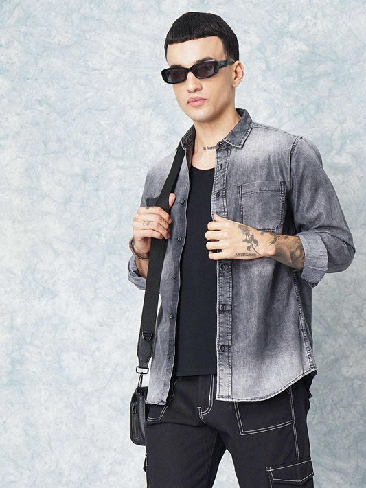 Men's Denim Shirt