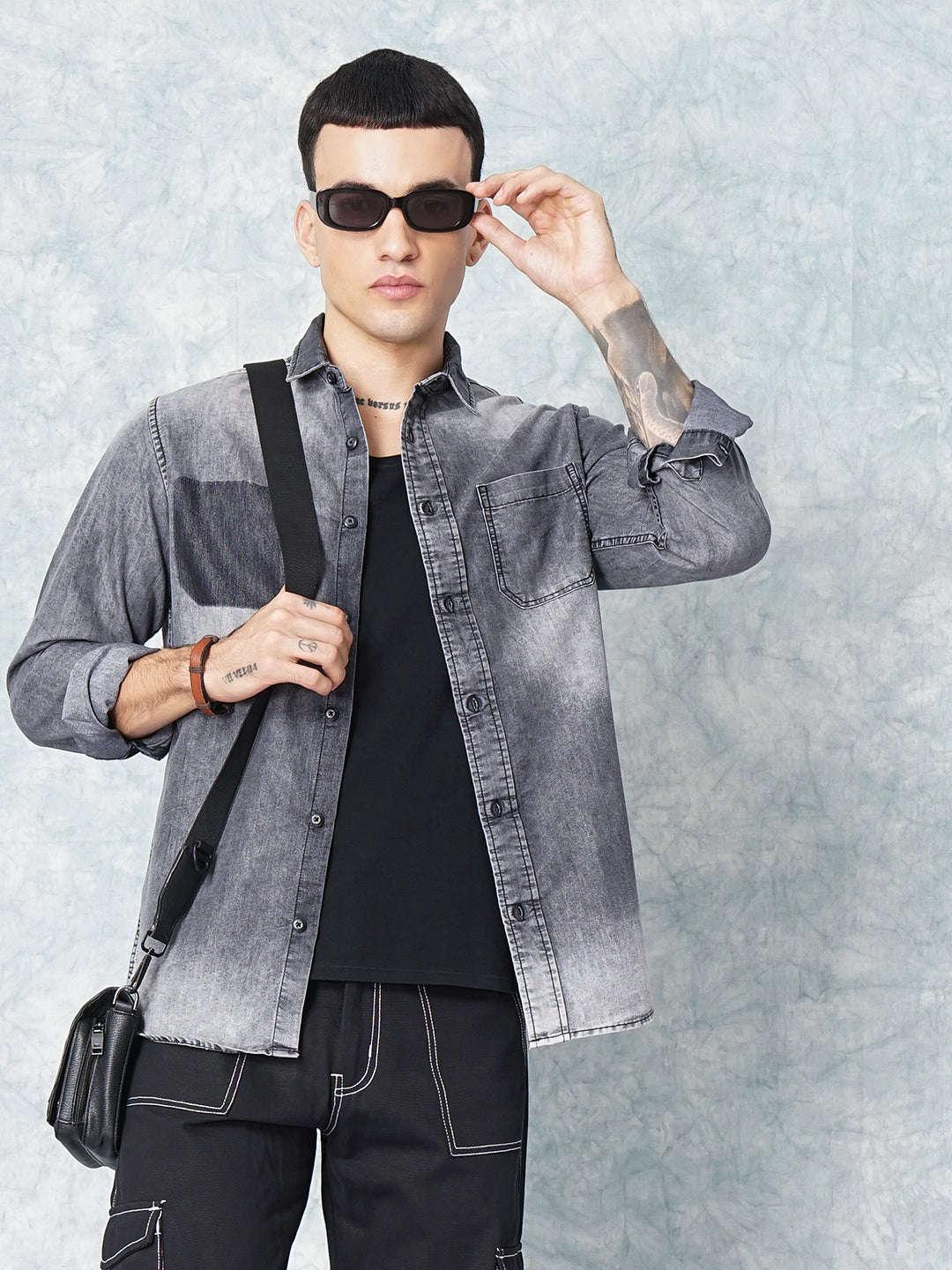 Men's Denim Shirt