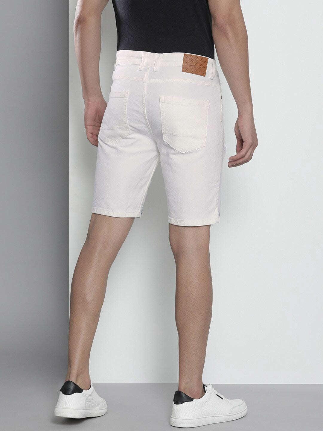 Men's Contrast Patch Shorts