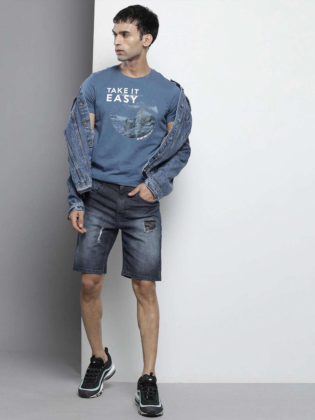 Men's Denim Shorts