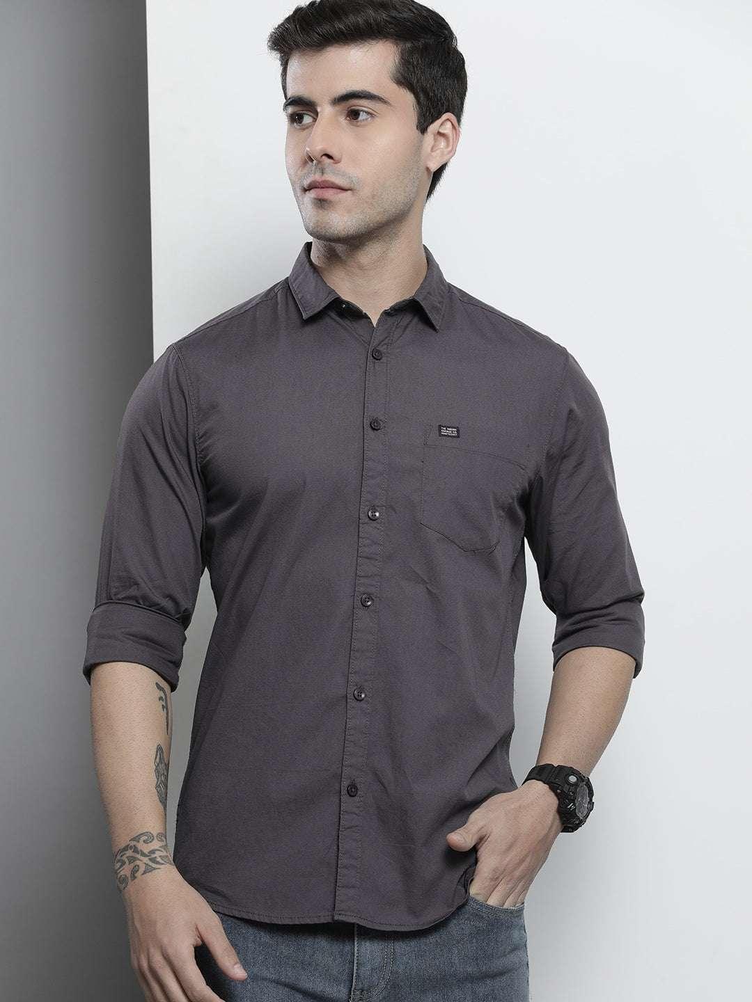 Men's Solid Shirt