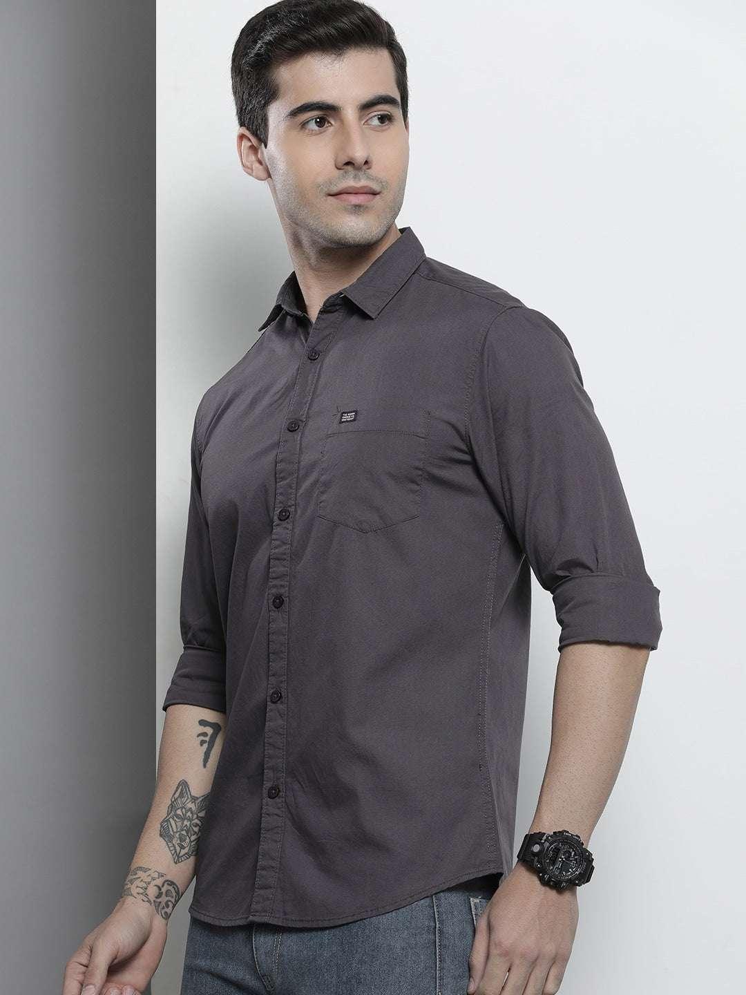 Men's Solid Shirt