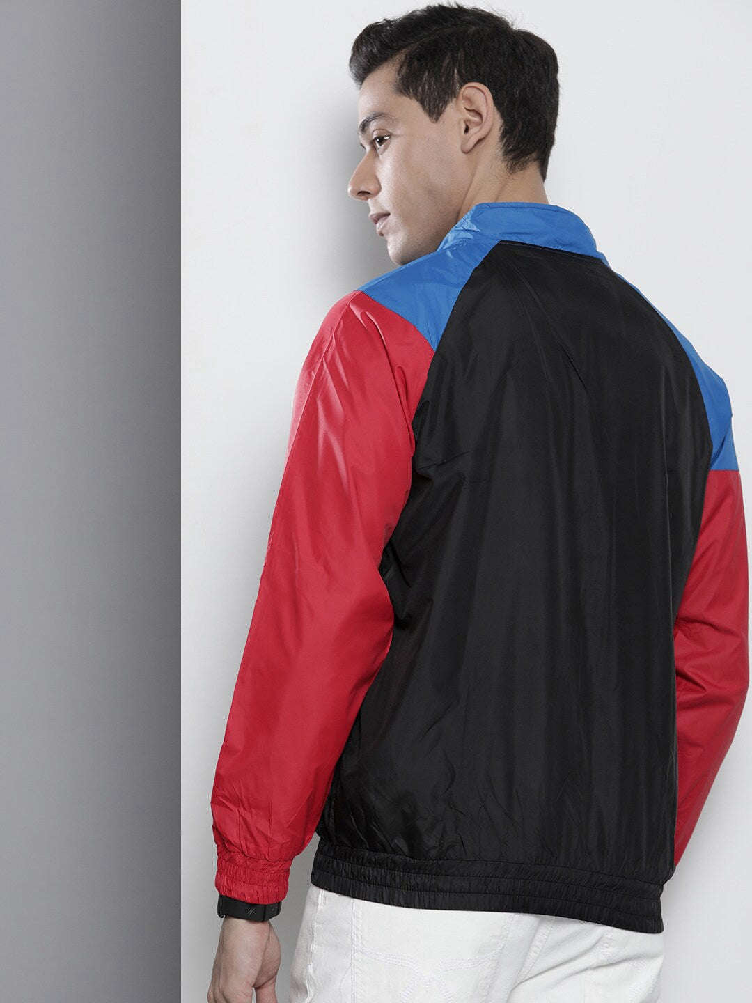 Men's Color Block Windcheater