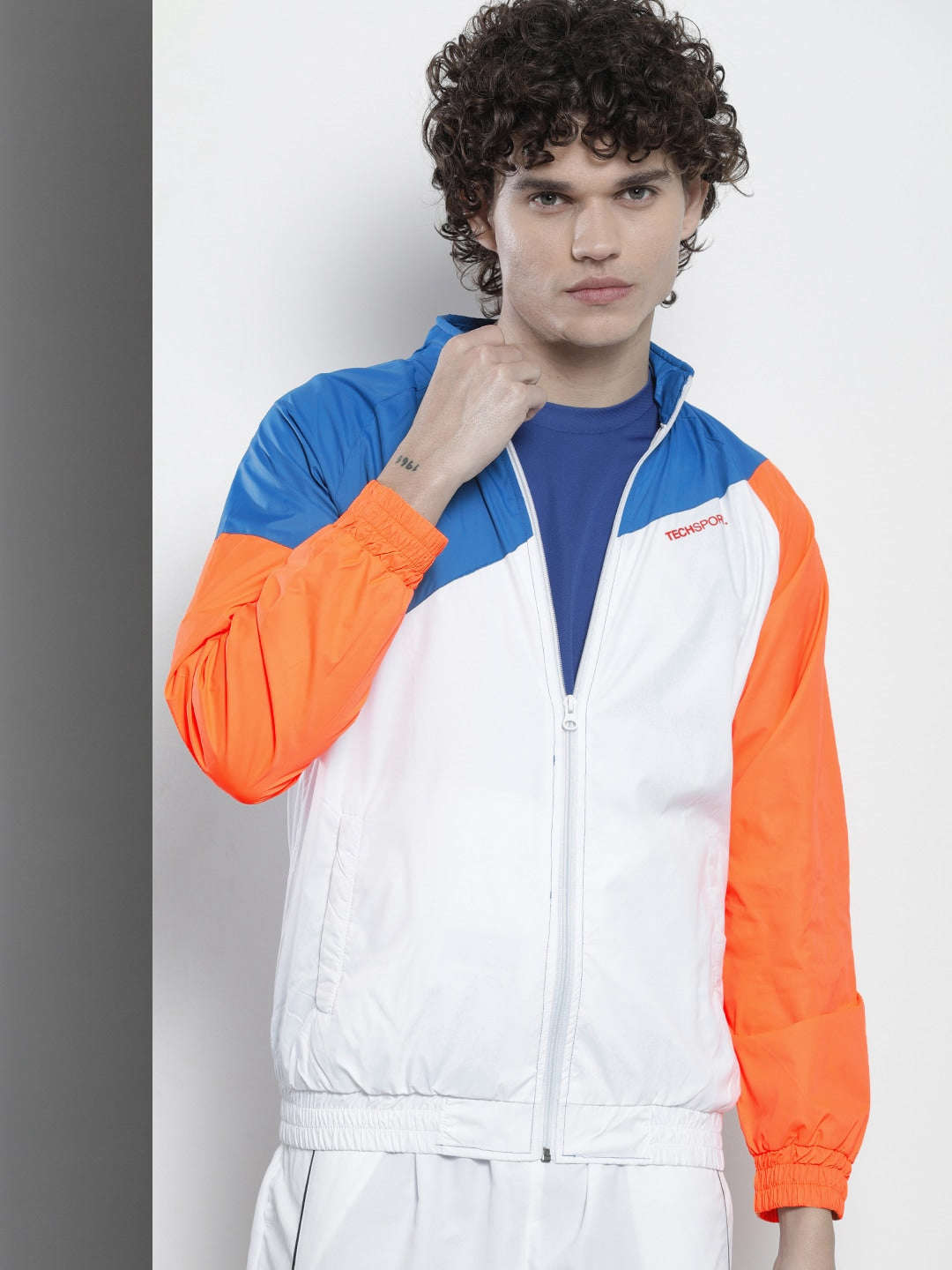 Men's Color Block Windcheater