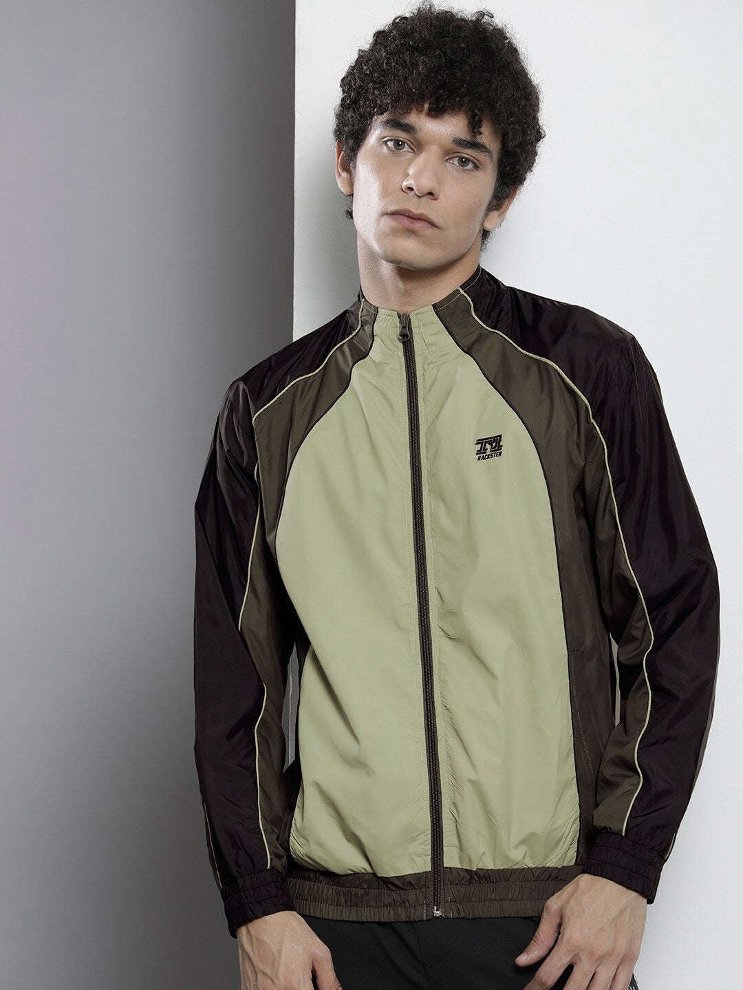 Men's Color Block Windcheater