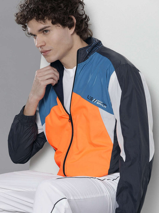 Men's Color Block Windcheater